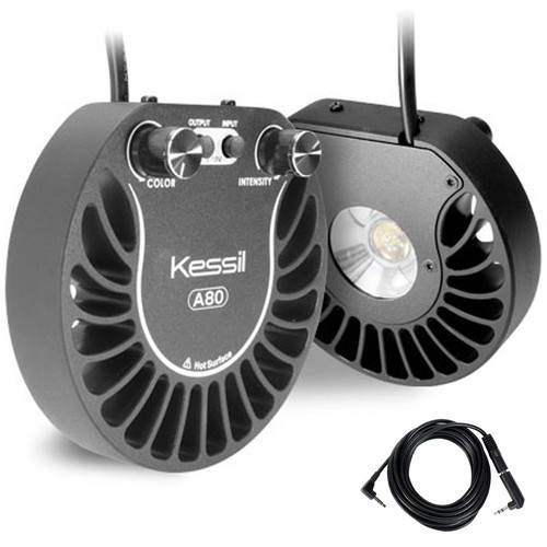 Kessil A80 Tuna Blue LED Aquarium Lights DOUBLE BONUS Bundle KBA80TB07