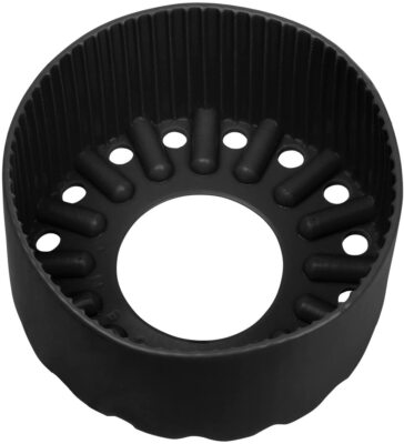Fondo Per Bombola Subacquea Trident TA51 – Base In Vinile Nero Alluminio 7,25”