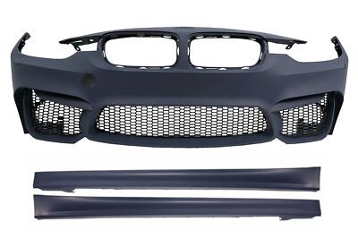Frontstoßstange für BMW 3er F30 F31 11-19 Gitter Seitenschweller M3 Look