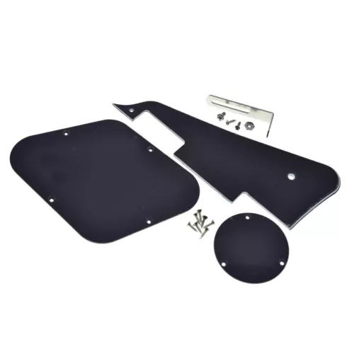 LP Pickguard Back Plate Switch Plate w/ Steel Bracket Screws for Gibson Les Paul