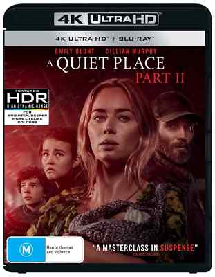 A Quiet Place Part II (4K UHD / Blu-Ray) NEW
