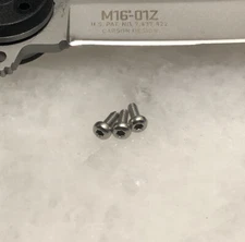 Stainless Steel T6 Torx Screw For CRKT M16-01Z Knife Clip Pocket Clip Screws 3pc