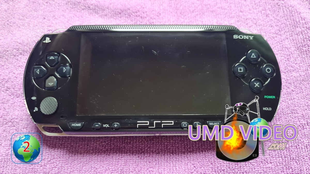 PSP 1003 Piano Black Console 1st Generation 00-27400018-0475045-PSP1003