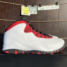 red and blue jordan 10