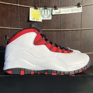 retro 10 red and blue