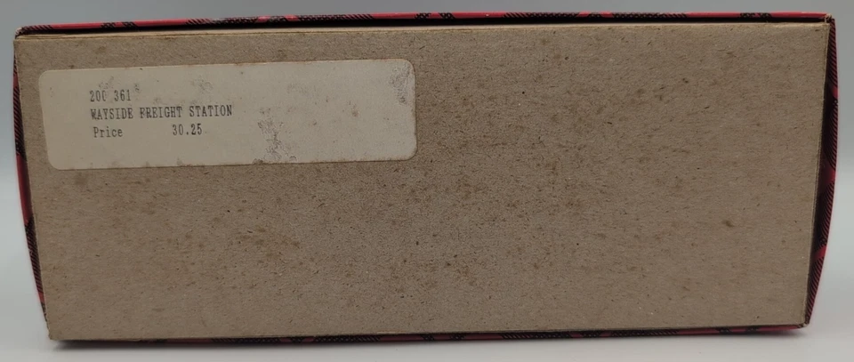 Campbell Scale Models HO Scale Kit #361 Wayside Freight Station New Sealed Parts - Image 2 of 4