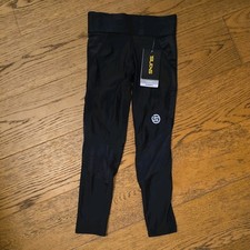 Image of NEW With Tags Women's Skins Compression Series 3 long Tights black size Small