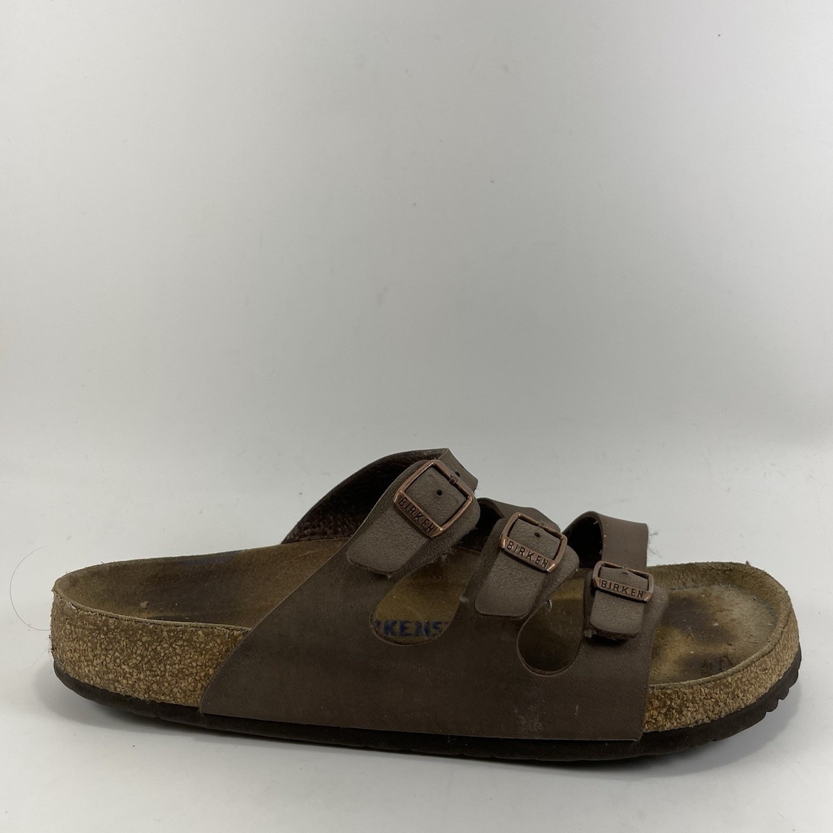 Tobacco Brown Birkenstock Florida Soft Footbed Oiled Leather Birkenstock  Women's Florida Soft Footbed, 36, Mocha