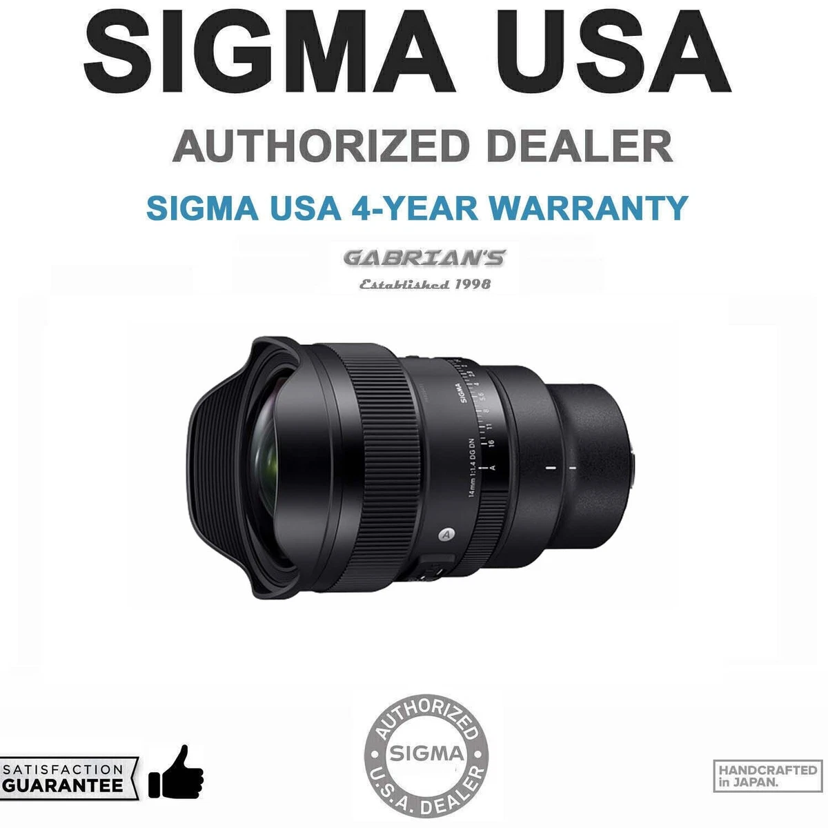 Sigma 14mm Focal Aspherical Camera Lenses for sale | eBay
