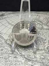 1984-P Proof Los Angeles Olympics Commemorative Silver Dollar GEM! - CD3