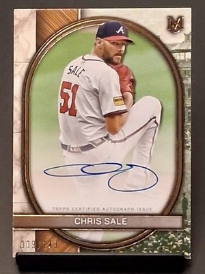 2025 Topps Museum #AA-CS Chris Sale Archival Autograph 009/149 | eBay