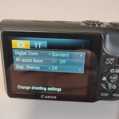 Canon PowerShot A2200 HD PC1585 Digital Camera 14.1MP for Parts