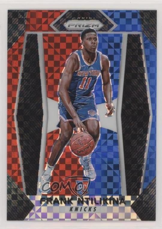 2017-18 Panini Prizm Red White & Blue Prizm Frank Ntilikina #275 8f4