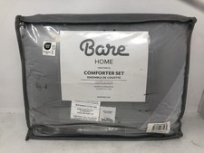 Bare Home Comforter Set Twin /Twin XL Grey Down Alternative