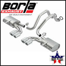Borla Touring Cat-back Exhaust System Fits 1997-2004 Chevrolet Corvette Z06 5.7l Borla Touring Cat-back Exhaust System Fits 1997-2004 Chevrolet Corvette Z06 5.7l