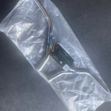 Haro Lineage Kneesaver Handlebar 8.5” Bmx Bike Freestyler Turquoise/chrome