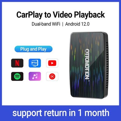3in1 USB Wireless CarPlay Dongle Wireless Android Auto Adapter AI Smart Box