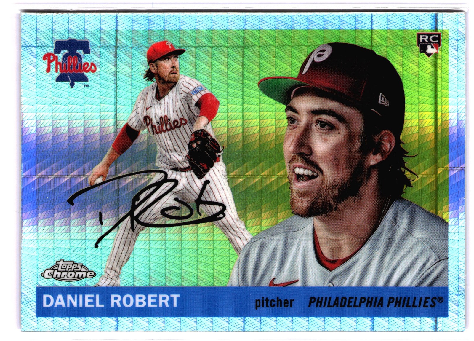 2025 Topps Chrome Platinum #250 Daniel Robert Prism Refractors