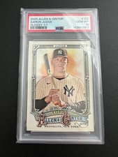 2025 Aaron Judge 1/1 Glossy PSA 10 Topps Allen & Ginter