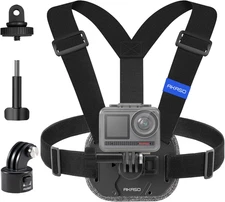 AKASO Quick Release Adjustable Chest Mount Harness Strap for GoPro Hero 13 12 11