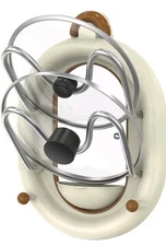 Pot Lid Organizer Rack with Strong Suction – No Drilling Wall-Mounted Pot Lid...