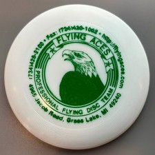 Flying Aces Michigan Decades Old New Whamo Mini Disc Golf Frisbee Wham-O 1025