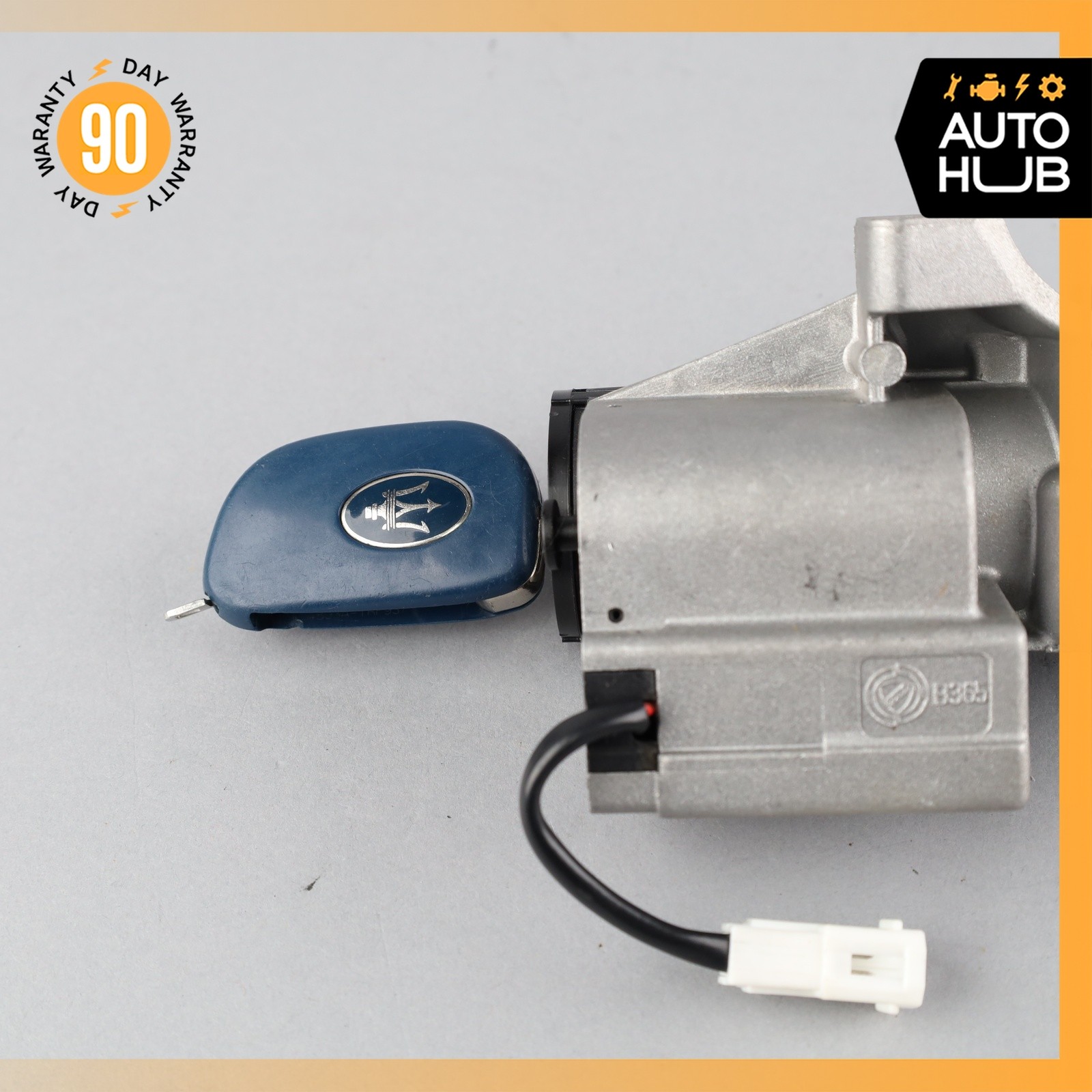 04-19 Maserati GranTurismo M145 Steering Lock Ignition Switch w/ Key 010194 OEM