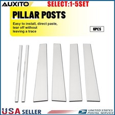 Chrome Pillar Post Trim For 1997 1998-2010 2011 2012 13 Lincoln Navigator 6-30x Chrome Pillar Post Trim For 1997 1998-2010 2011 2012 13 Lincoln Navigator 6-30x