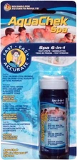 AquaChek 552244 6-in-1 Test Strips for Spas and Hot Tubs 