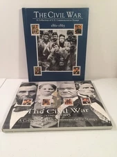 The Civil War 1861-1865 - US Commemorative Stamp Book w/ Sealed Mint Stamp Set