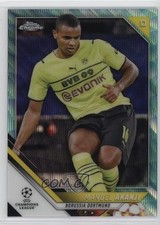 2021-22 Topps Chrome UCL Aqua Wave Refractor 103/199 Manuel Akanji #57 1o2