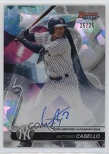 2020 Bowman's Best of Atomic Refractor 25/25 Antonio Cabello #B20-AC Auto nd3
