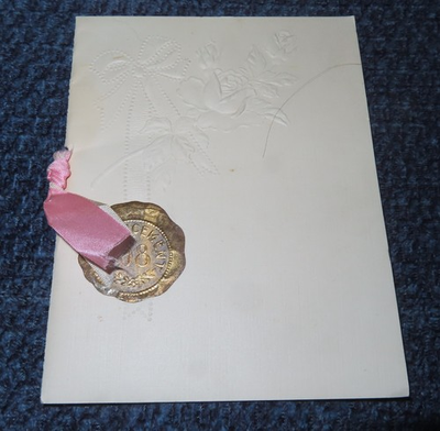 #ad 1908 Troy Illinois High School Commencement Program Rieder#x27;s Opera House $9.99