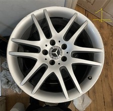 Mercedes SLK Wheel Rim 18” 8,5J Rear Alloy OEM A1714012902