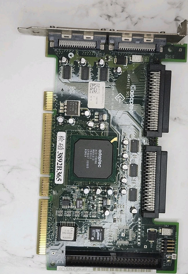 Adaptec ASC-39160-00 Dual SCSI PCI Adapter Card - Image 2 of 4