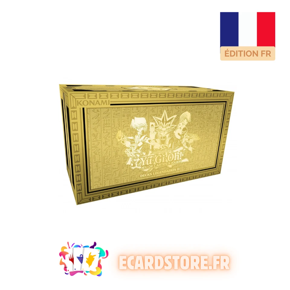 Coffret Yu-Gi-Oh! Decks Légendaires 2 - FR