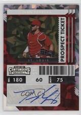 2022 Panini Chronicles Cracked Ice 12/23 Ivan Herrera #PT-IH Auto 1b3