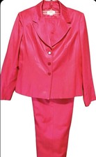Talbot Barbiecore Fuchsia Pink Pant Suit