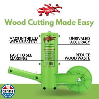 #ad Mingo Firewood Marking Wheel Chainsaw Firewood Measuring Tool Marking Meas... $27.99