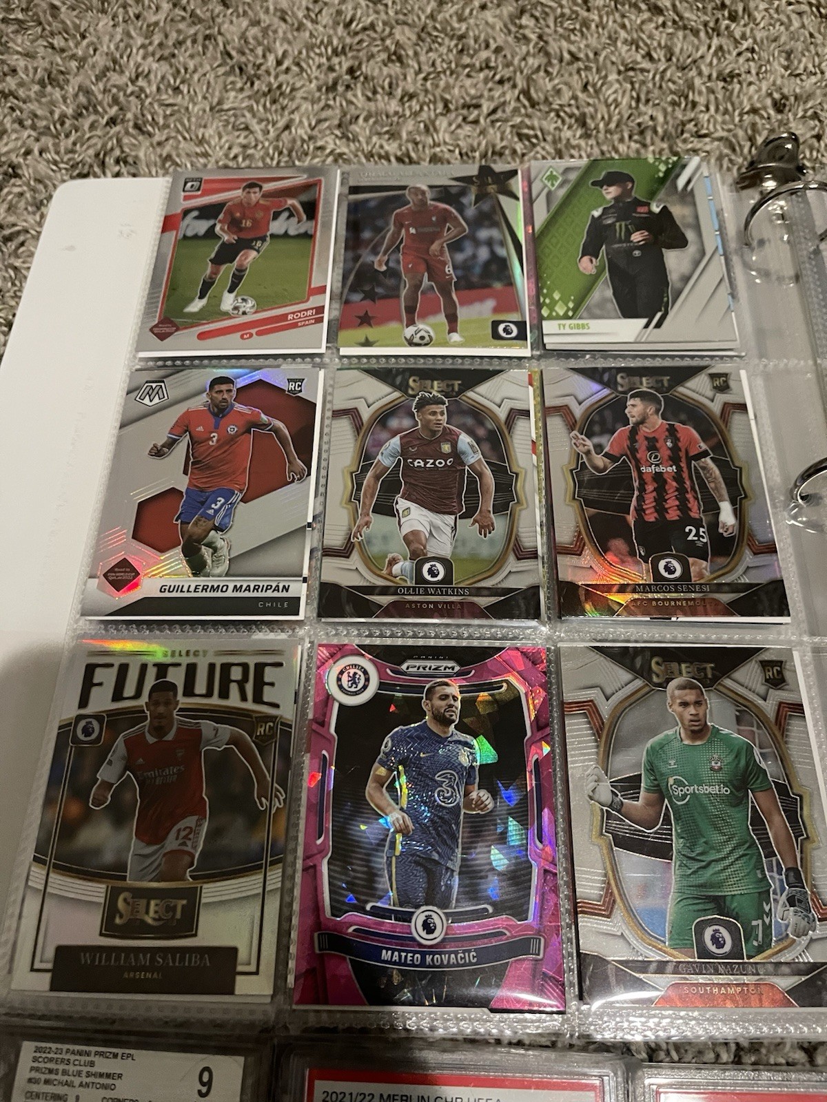 HUGE Soccer Card Lot PSA BGS SGC Autos RC Patch Rookie Numbered Messi Ronaldo view 16