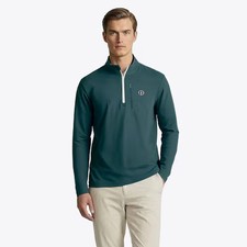 The Open Iconic 1/4 Zip Midlayer - Green