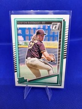 2025 Donruss Baseball Rated Prospect #118 Boston Bateman - San Diego Padres