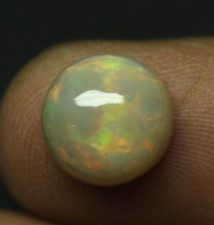 Ct.2.20 Opal Cabochon Gemstone Natural Ethiopian Opal Round Loose Gemstone 10MM