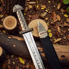 Viking King Sword Ragnar Bjorn Ironside Norse Legend Premium Collectible Item