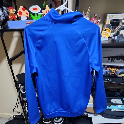Nike Therma Blue 1/4 Zip Training Top Pullover 897090-060 SMALL - Picture 4 of 9