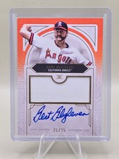 2025 Topps Definitive Bert Blyleven Relic Auto Patch Orange 25 /25 DAR-BBY