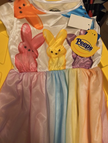 Peeps Girls 6x 6x Dress Pajamas