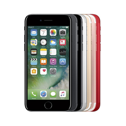 Apple iPhone 7 - 32/128/256 GB Red Black Rose Gold Silver - Very Good Condition - Picture 1 of 3