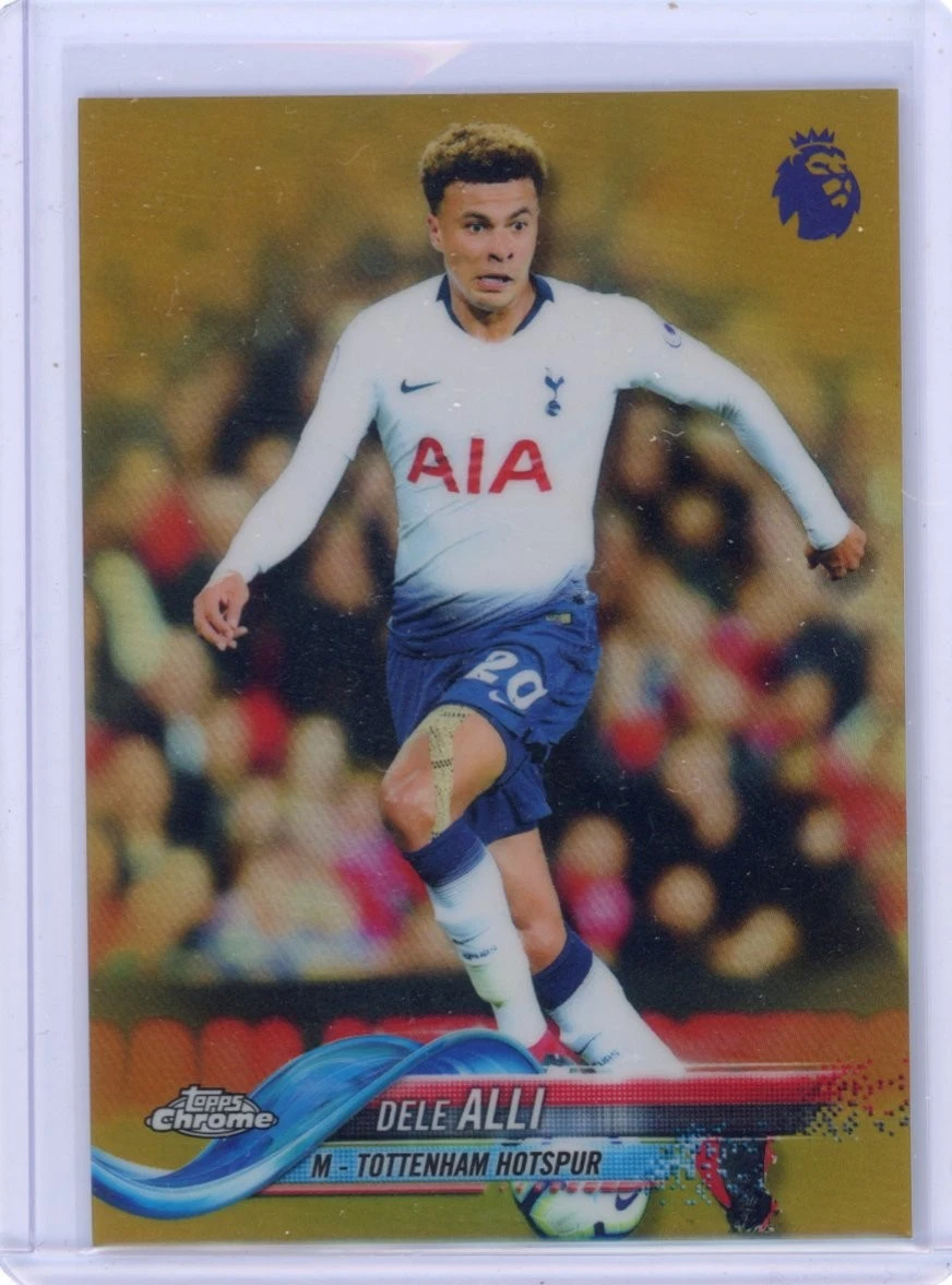 Topps Soccer Tottenham Hotspur Serial Numbered Sports Trading