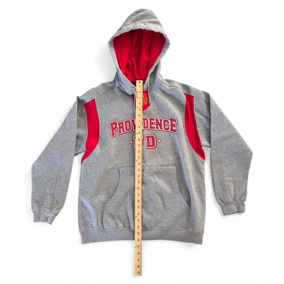Moletom com capuz Providence Corpo de Bombeiros cinza Charles River vestuário adulto P - Imagem 4 de 4